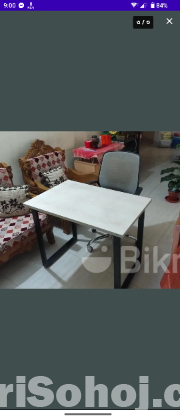 Study table & office chair টেবিল এন্ড চেয়ার